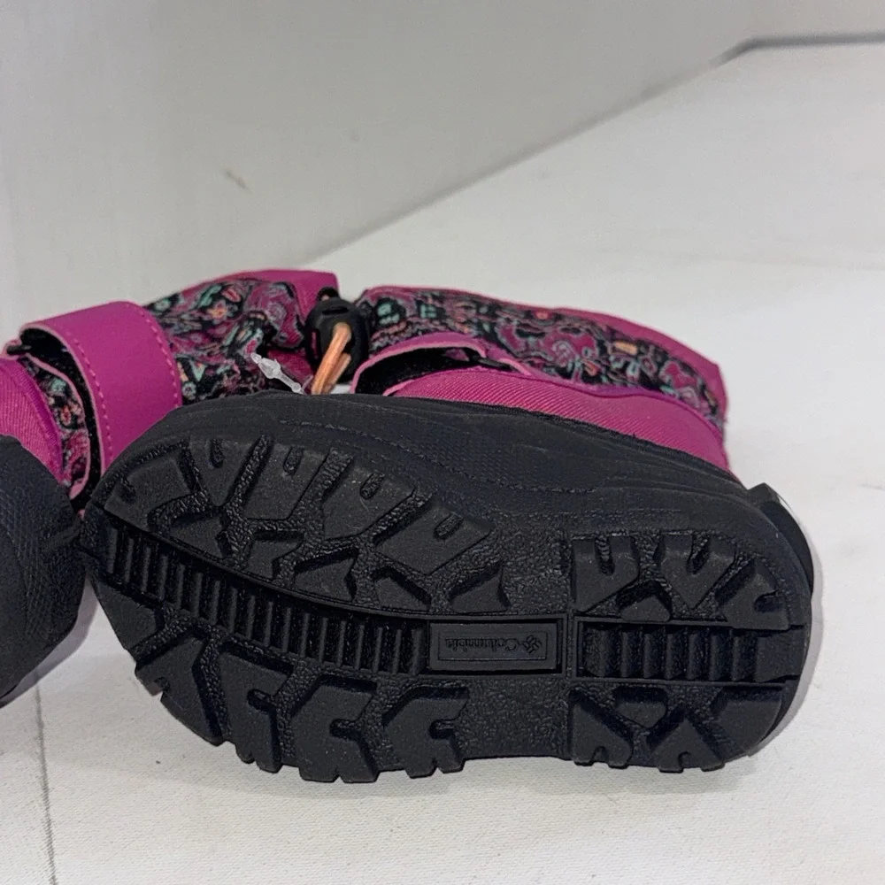 Columbia Girls' Baby Toddler Youth Powderbug Plus II-K Snow Boots Size 6